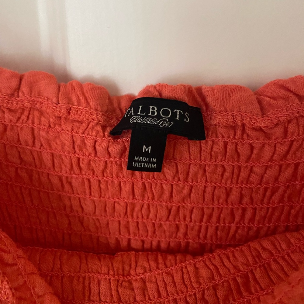 Talbots Coral Tank Top - Picture 6 of 7